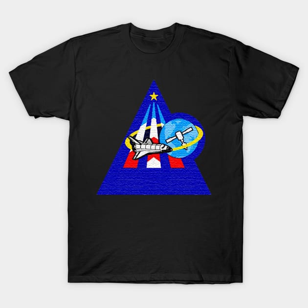 Black Panther Art - NASA Space Badge 52 T-Shirt by The Black Panther